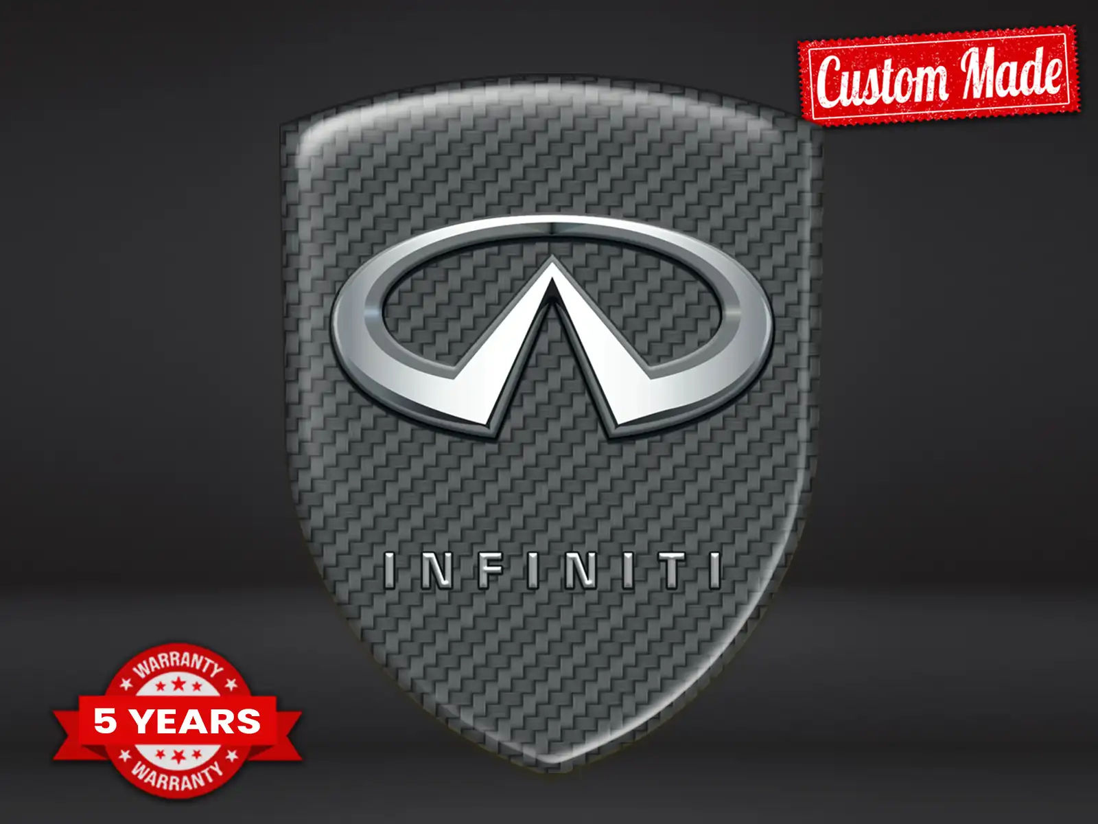 Infiniti Silikonsticker Tuning Anpassbar Professionell Auto